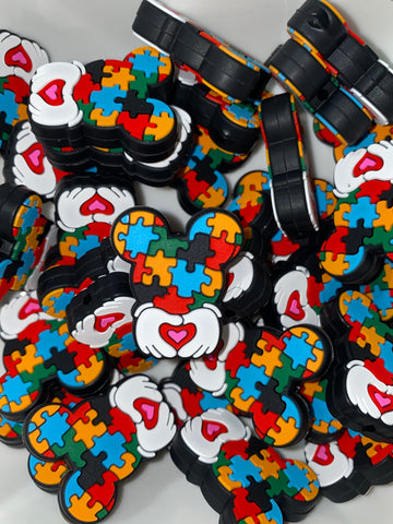 Mickey Autism Heart