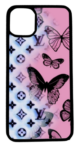 LV Blue/Pink Butterfly